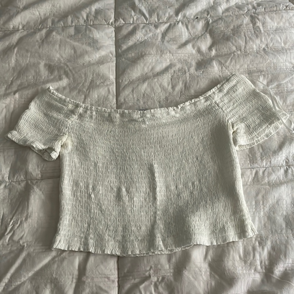 Ambiance off the shoulders top